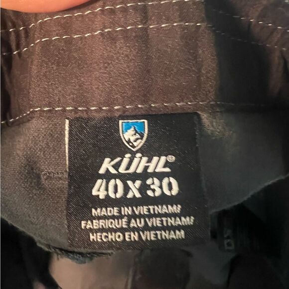 KUHL Resistor Jeans Straight Leg Mid-Rise Carbon Classic Fit Stretch Size 40x30 - Picture 12 of 15